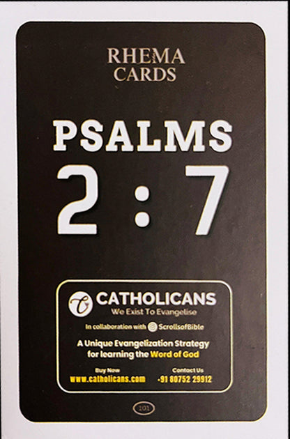 BIBLE CARDS SET- 3, ENGLISH