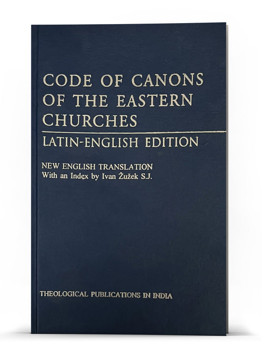 CODE OF CANONS OF THE EASTERN CHURCHES