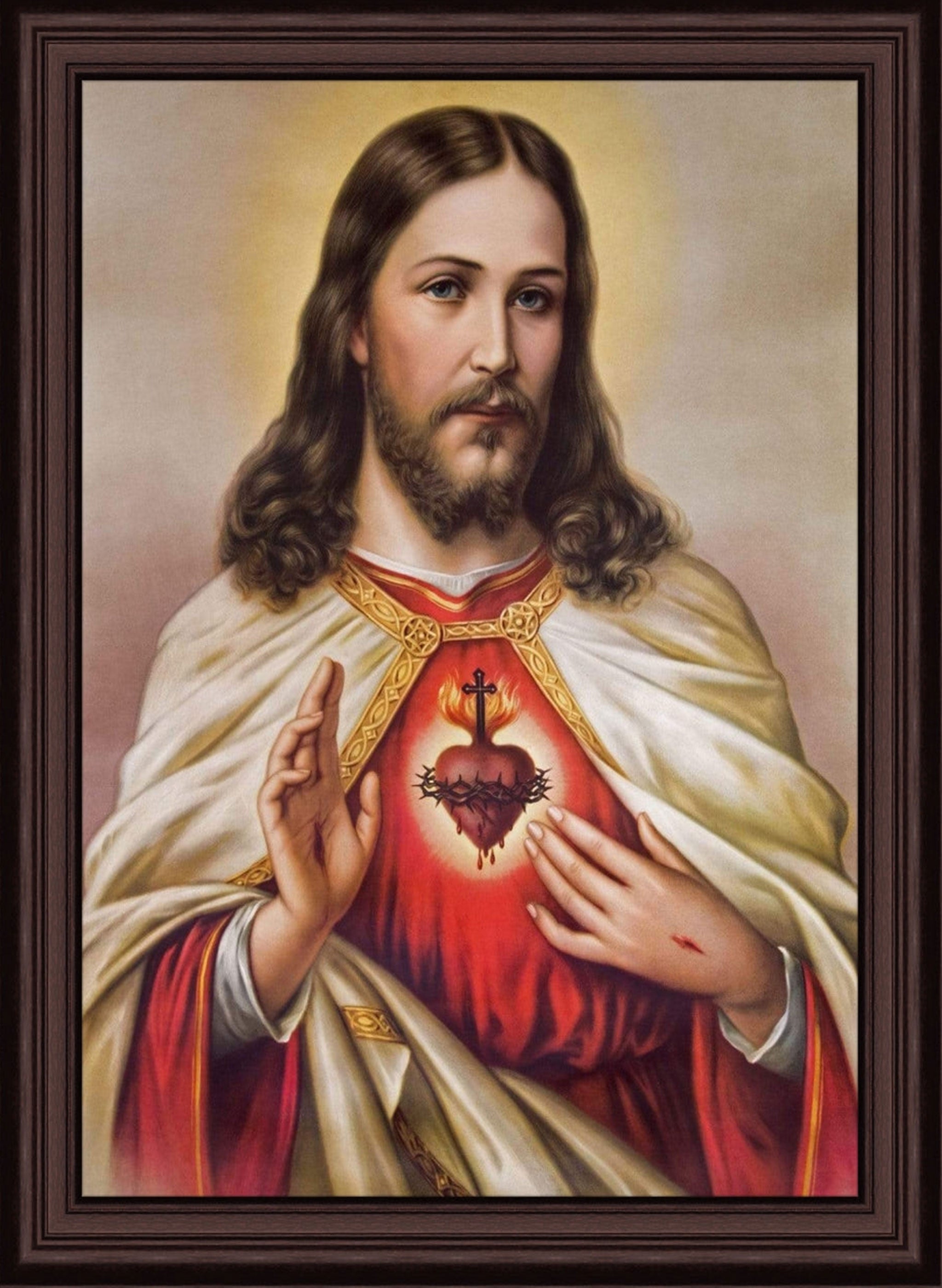 Sacred Heart of Jesus Paintings – sophiabuy