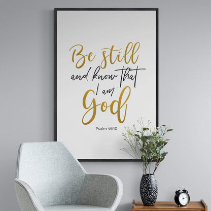 Living Words Wall Decor Be Still & know