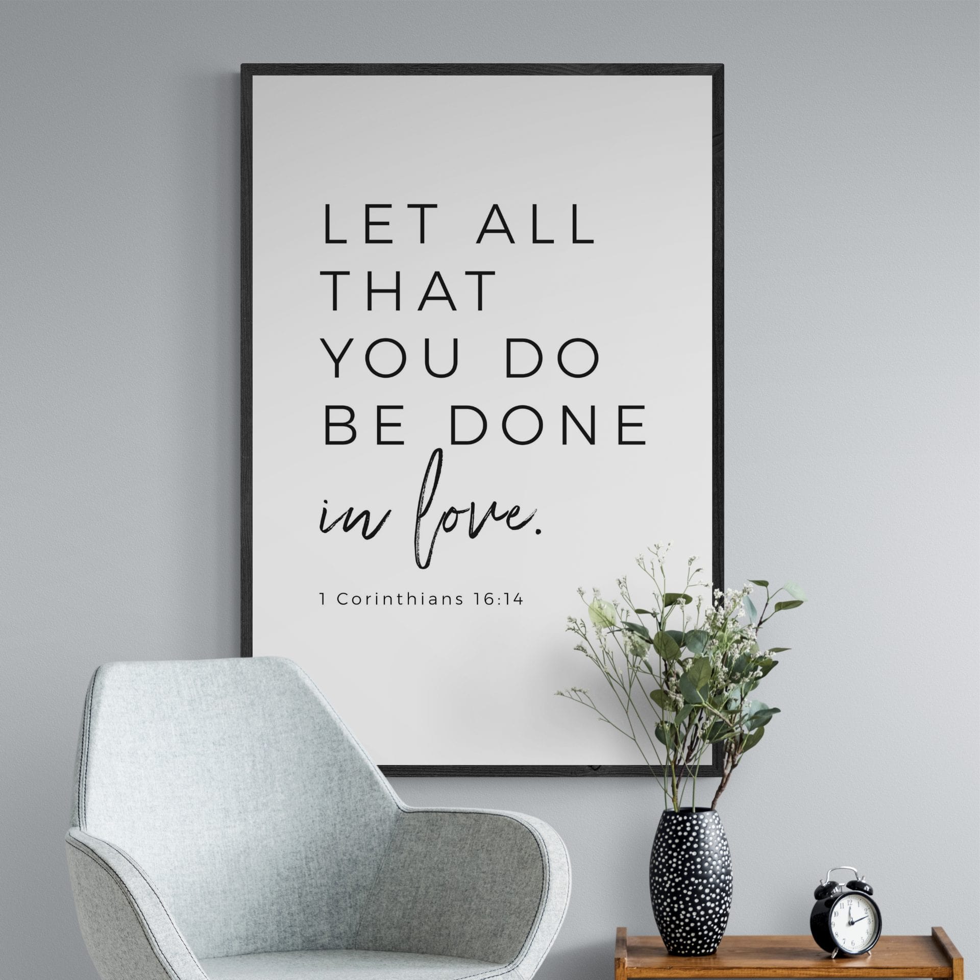 Living Words Wall Decor Let all that you do