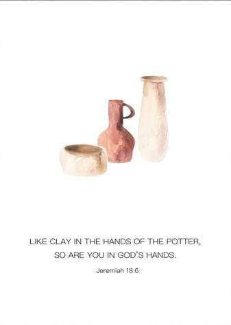 Living Words Wall Decor Like a clay in the hands of a potter