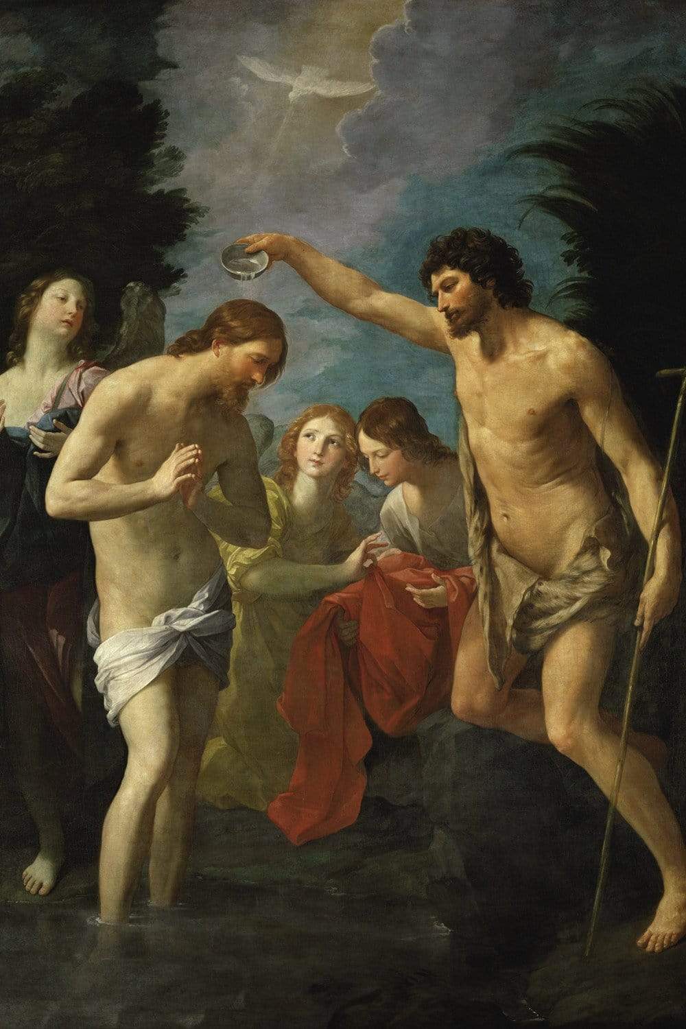 Living Words Wall Decor The Baptism of Christ - Guido Reni - SP21