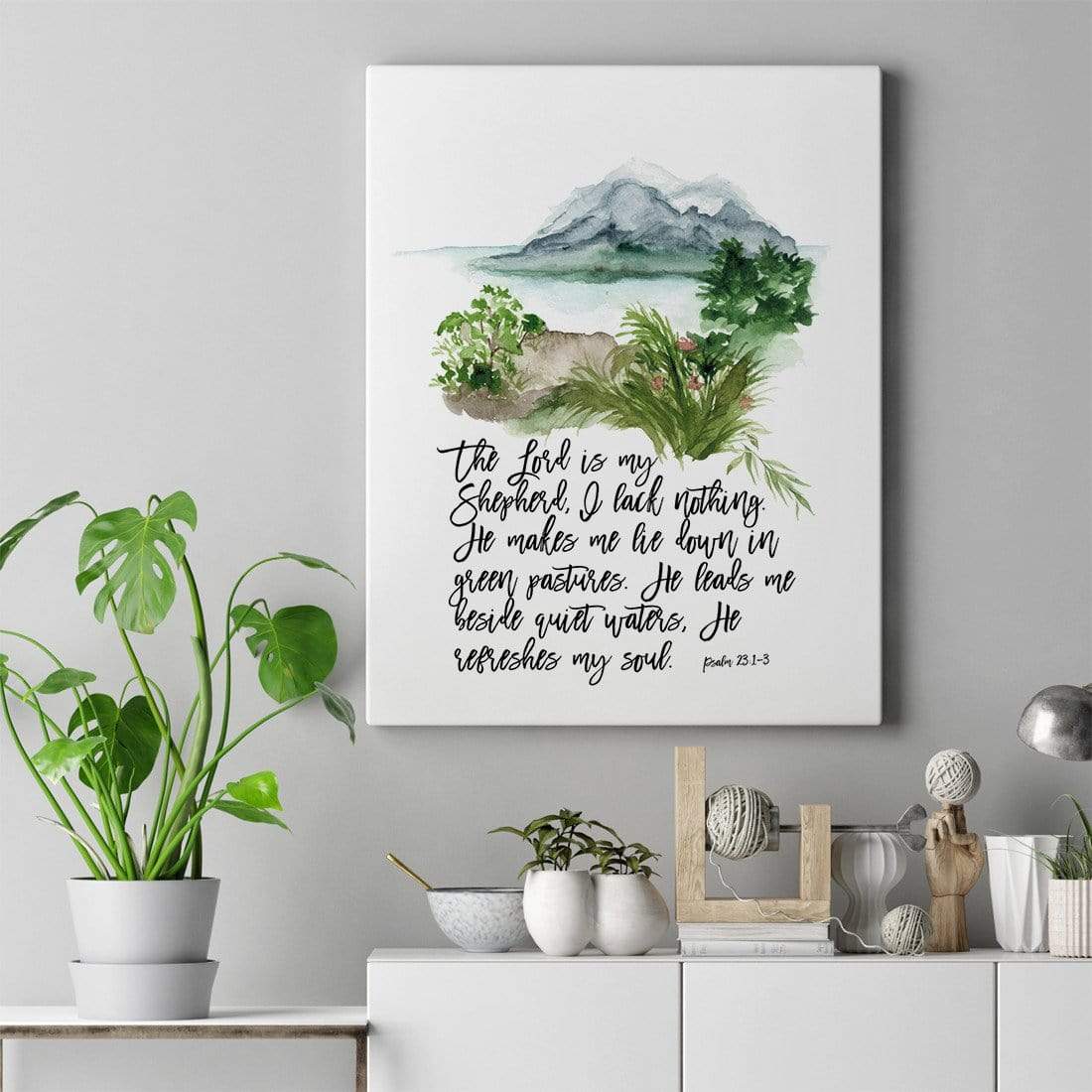 Living Words Wall Decor The Lord is my Shepherd