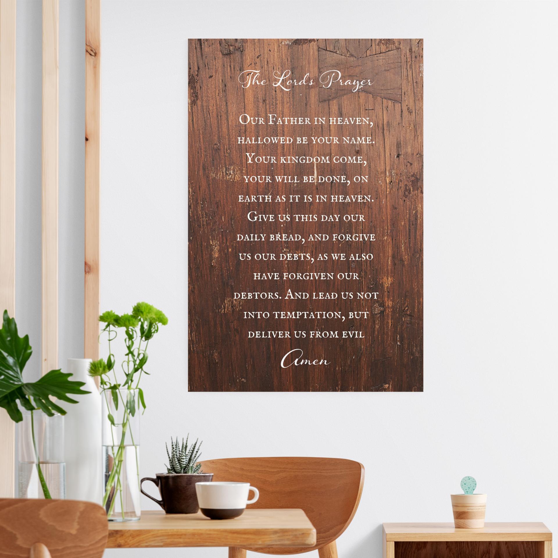 Living Words Wall Decor The Lord's Prayer