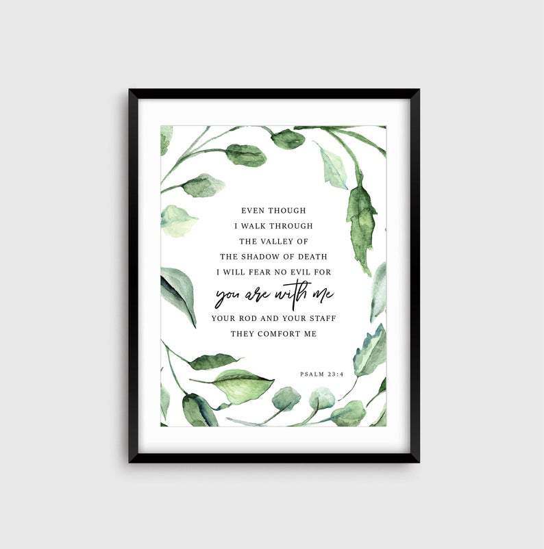 Living Words Wall Decor You Are With Me