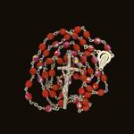 WEDDING ROSARY RED RS:-160